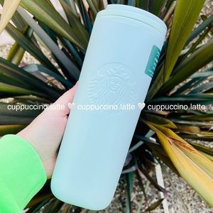 💚LAST ONE✨Starbucks 2023 Mint Core Sustainable Recycled Plastic Triangle Bottle